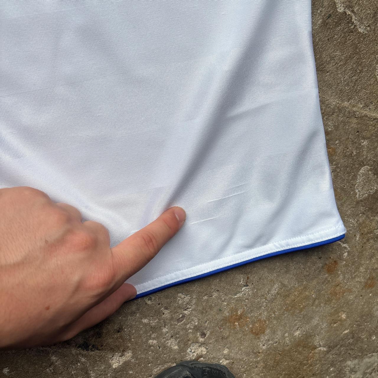 00s white Pes Italy League Adidas activewear top - M