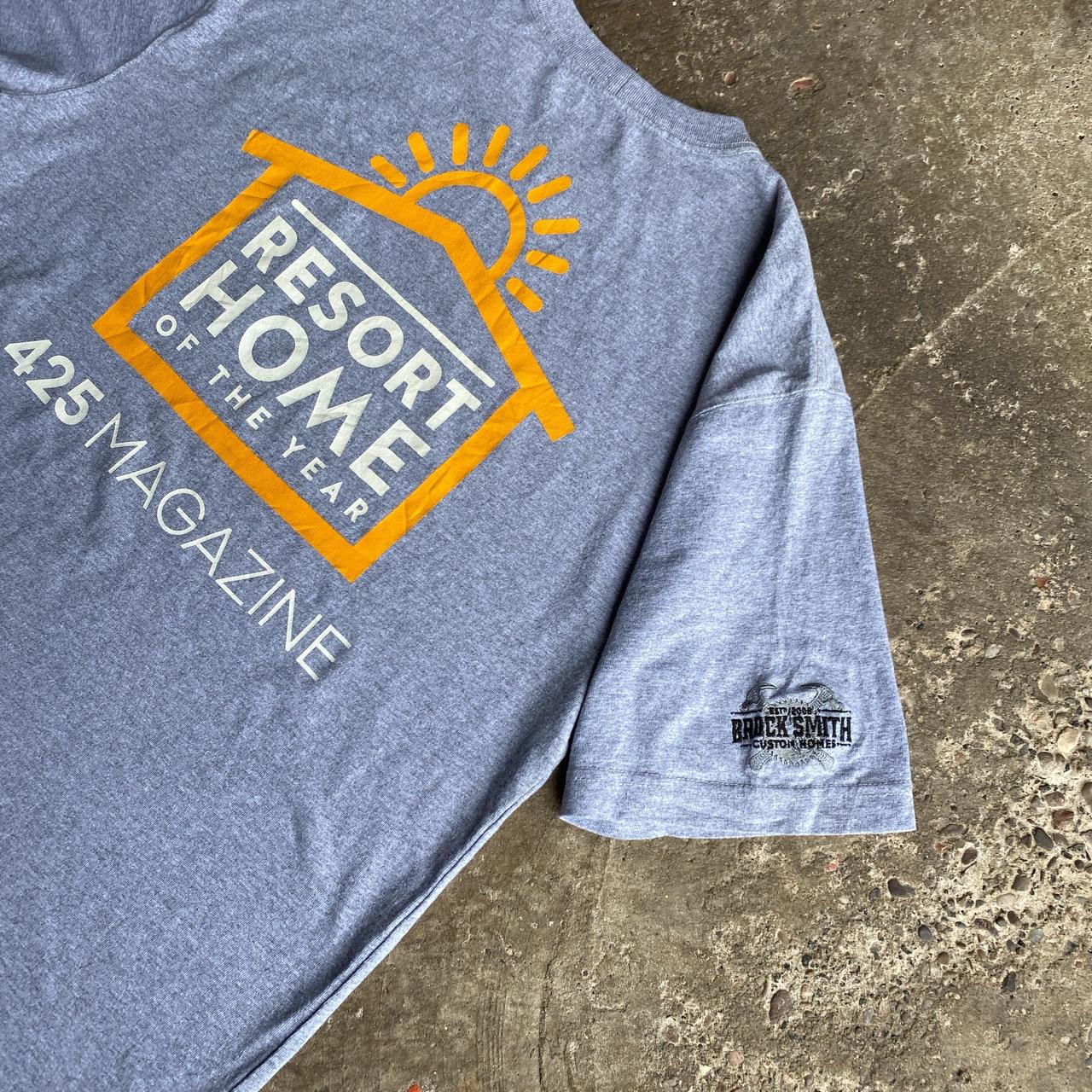 Grey Single Pocket Graphic Carhartt T-Shirt - M