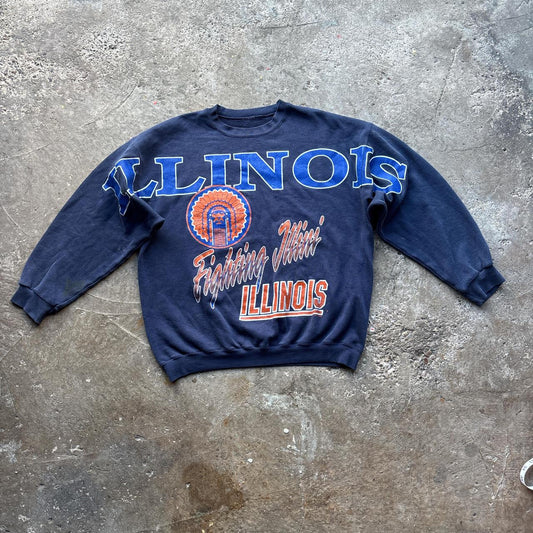 Vintage Navy Illinois crewneck sweatshirt