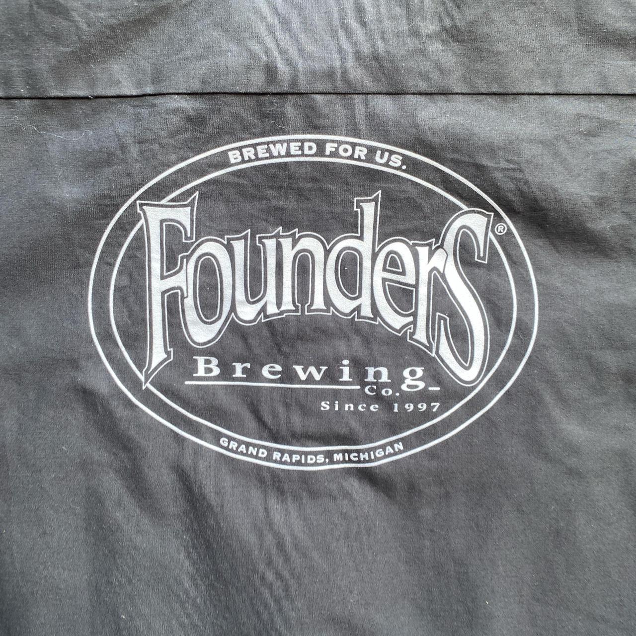 Black ‘Founders Brewing’ Workwear Shirt