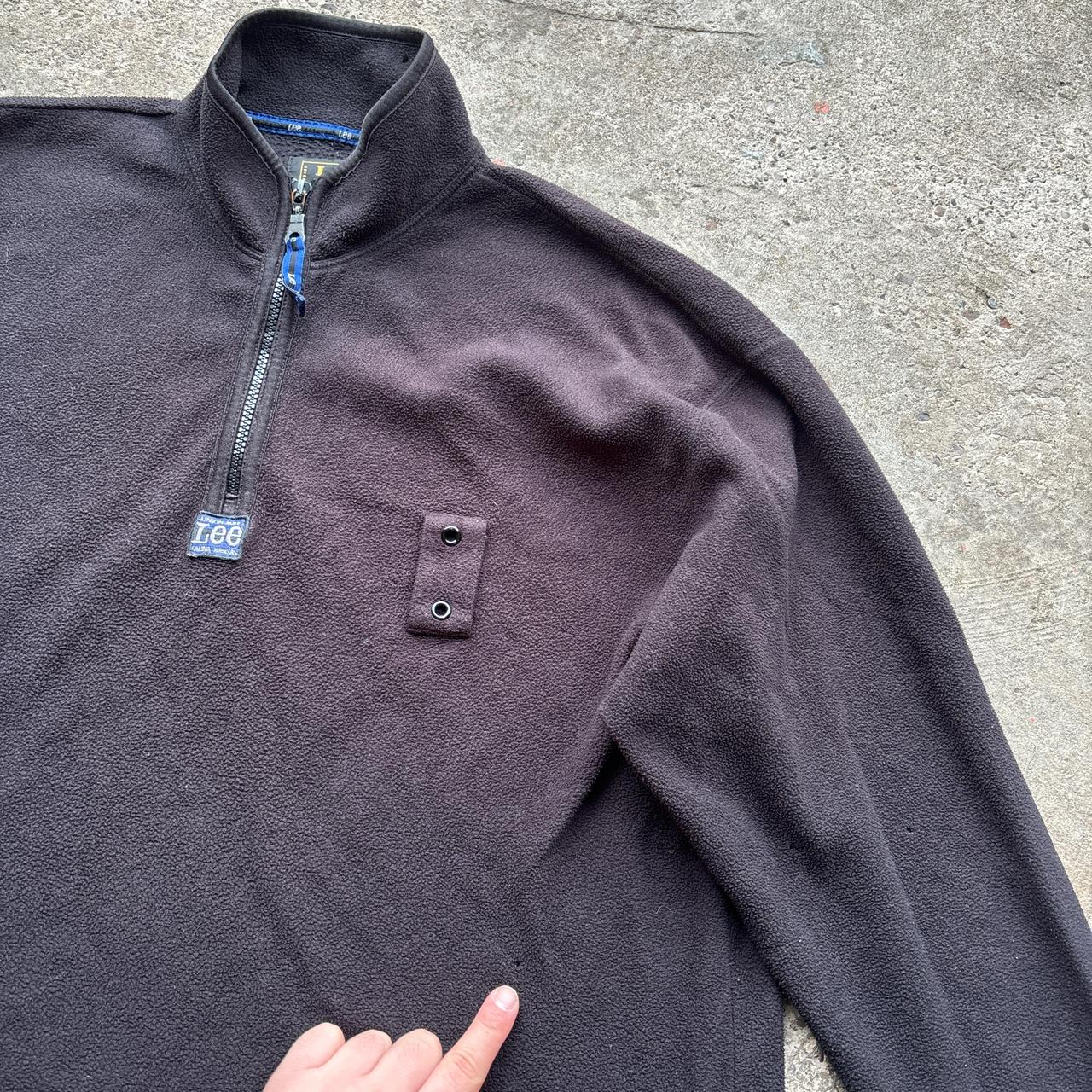 Vintage Black Lee Fleece