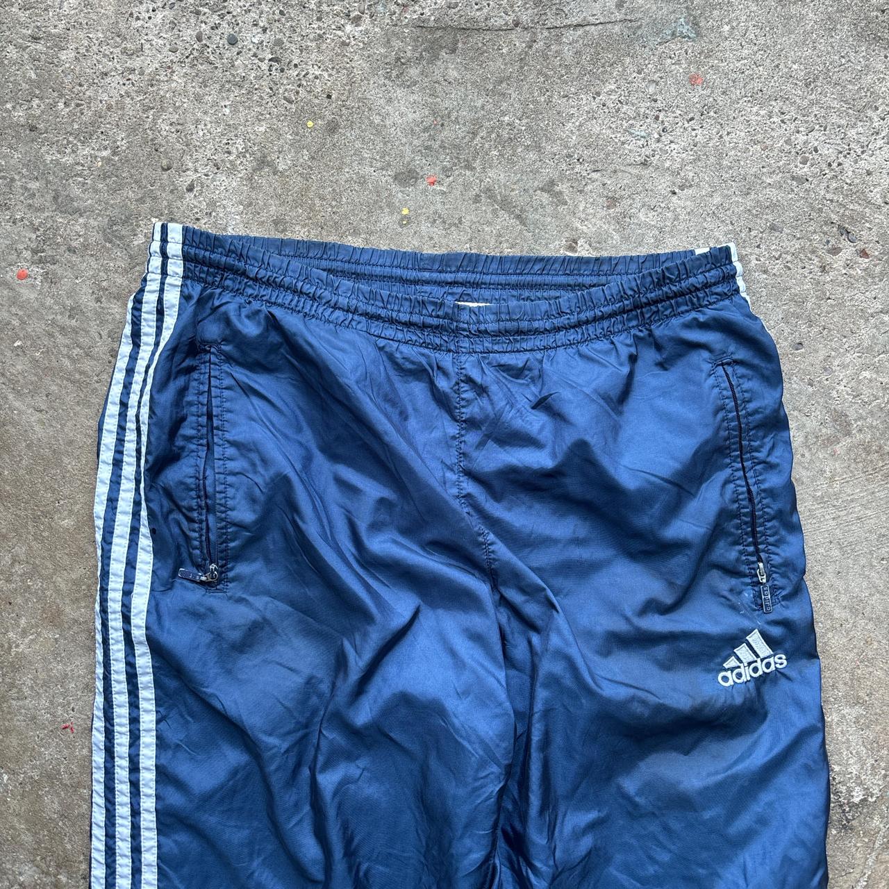 90s Navy Adidas track pants