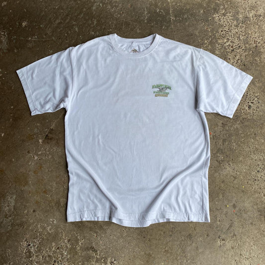White Newport Blue ‘It’s Happy Hour Somewhere’ t-shirt - XL