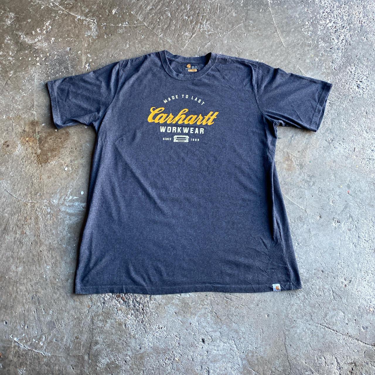 Grey Carhartt Graphic T-Shirt - 3XL