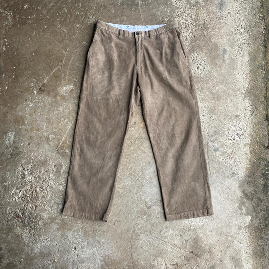 Vintage Brown Corduroy Trousers - 36