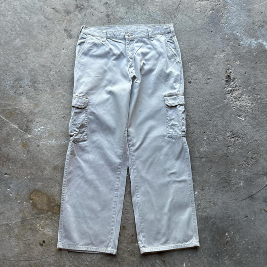 Cream Dickies workwear trousers