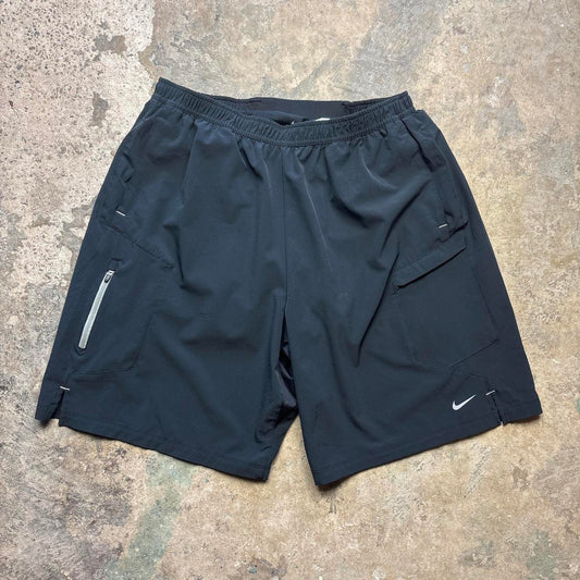 Black Nike activewear shorts - XL