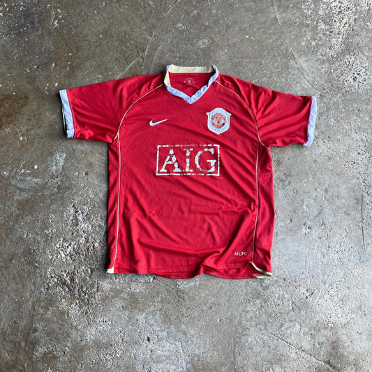 Manchester United 2006/07 Nike Home Shirt - L