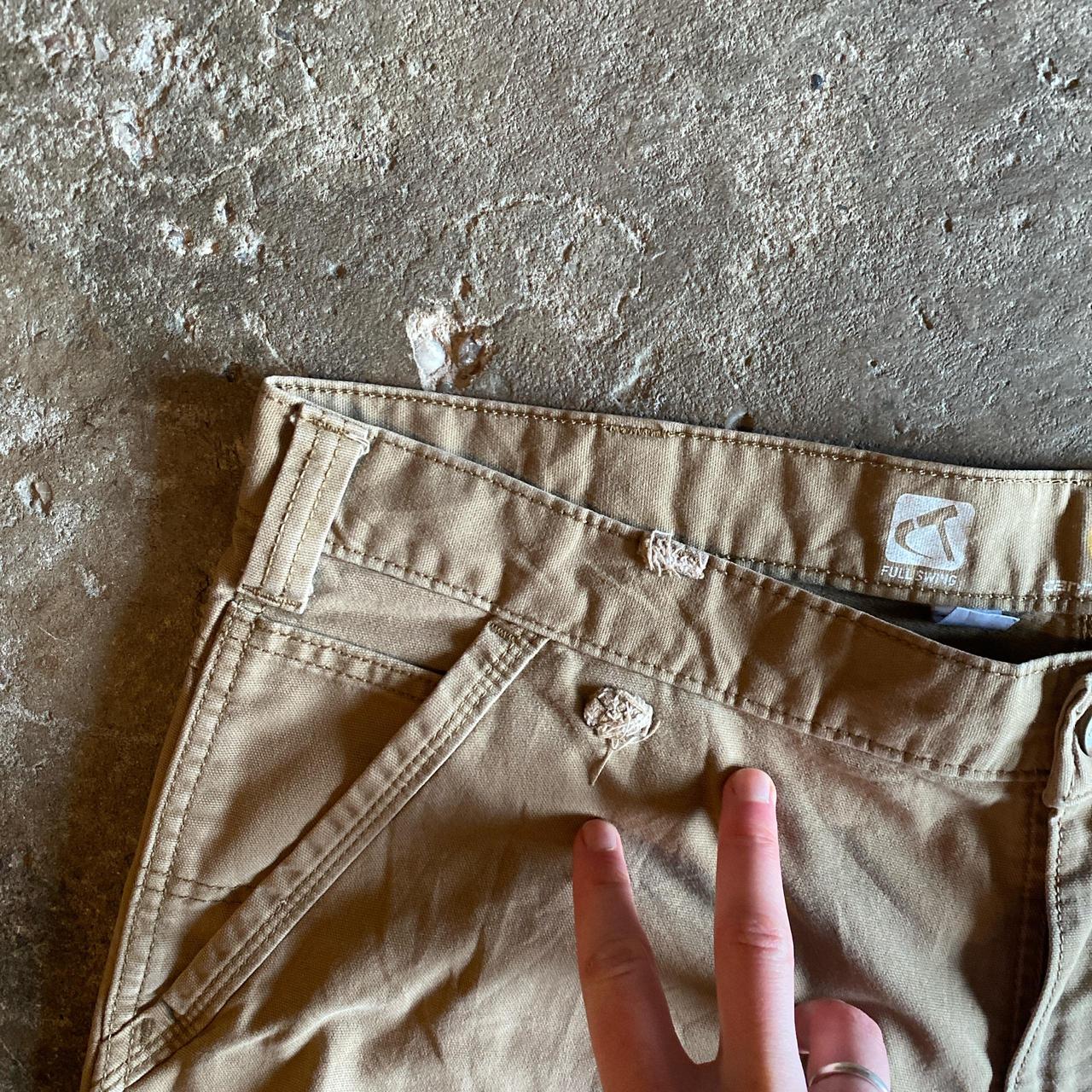 Tan Carhartt Carpenter Pants - W38