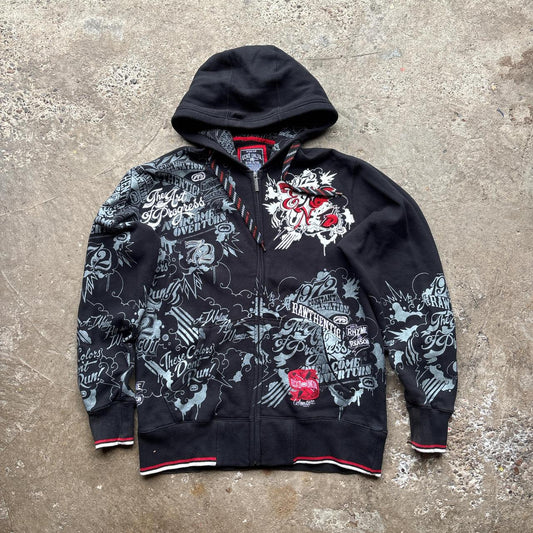 Black ECKO UNLTD Graphic Hoodie