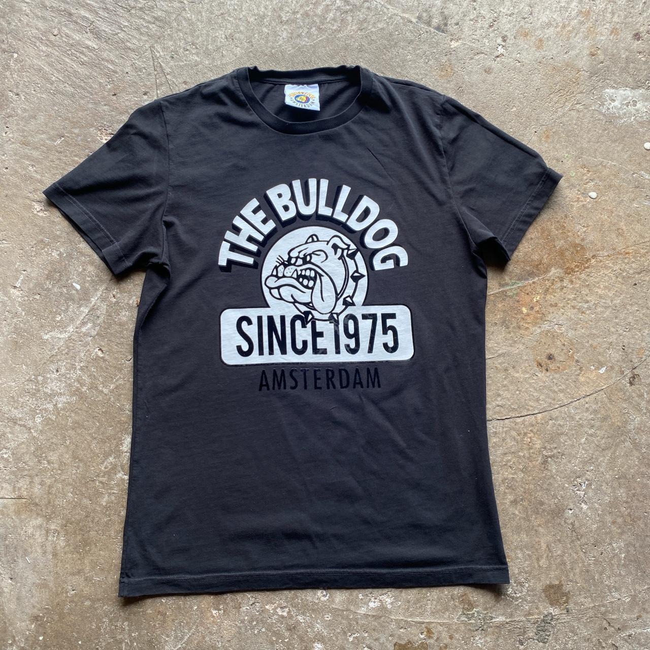 Black The Bulldog Amsterdam t-shirt