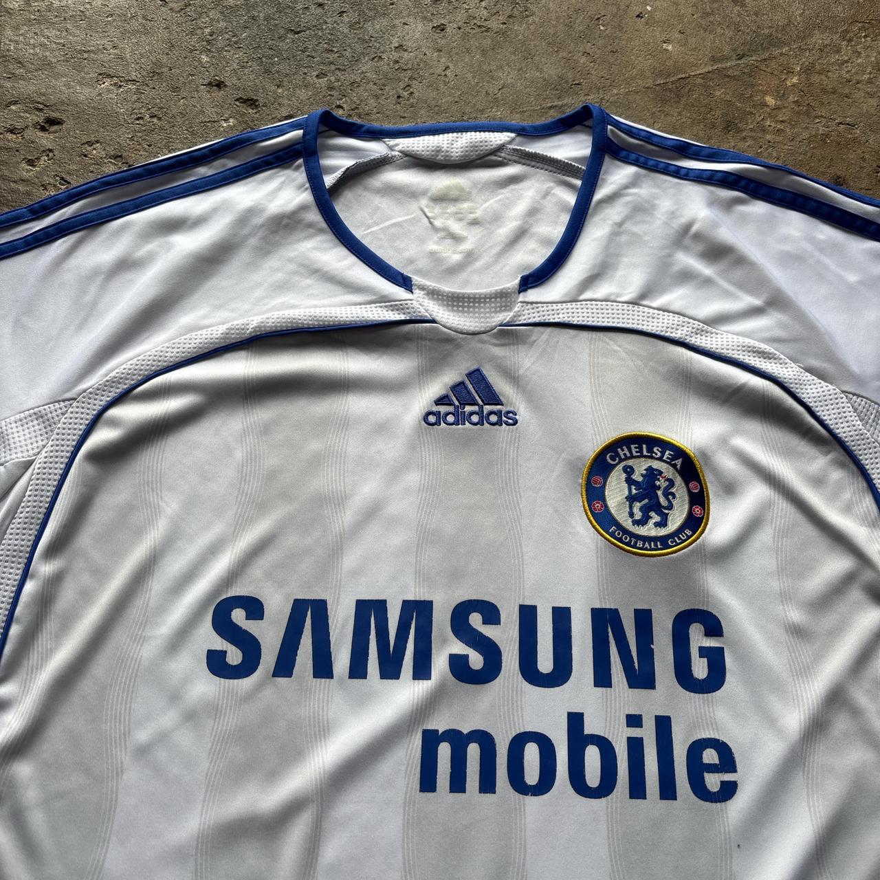 White 2006 Chelsea Away Shirt - XXL