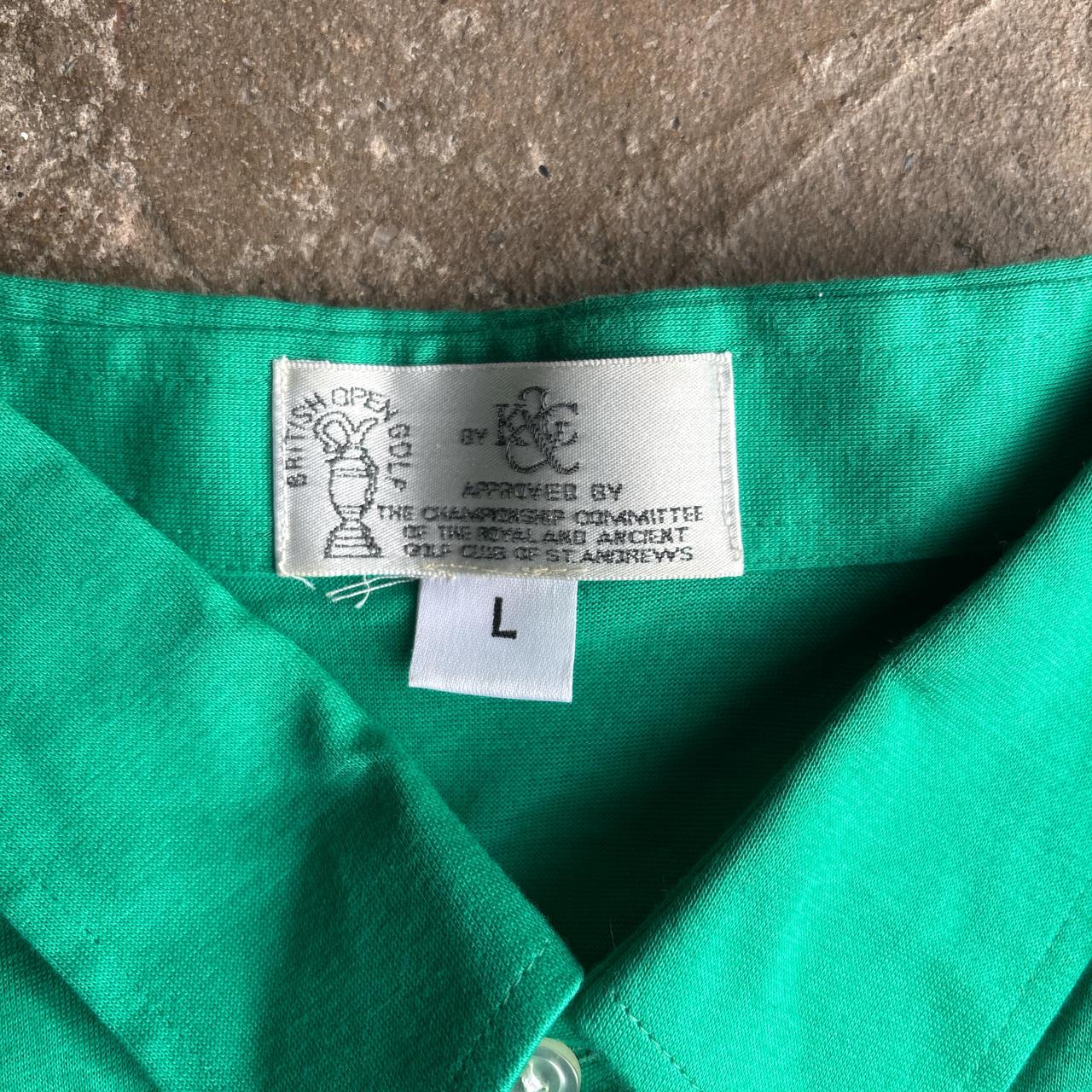 Green ‘British Open Golf’ 1997 Royal Troon Polo Shirt