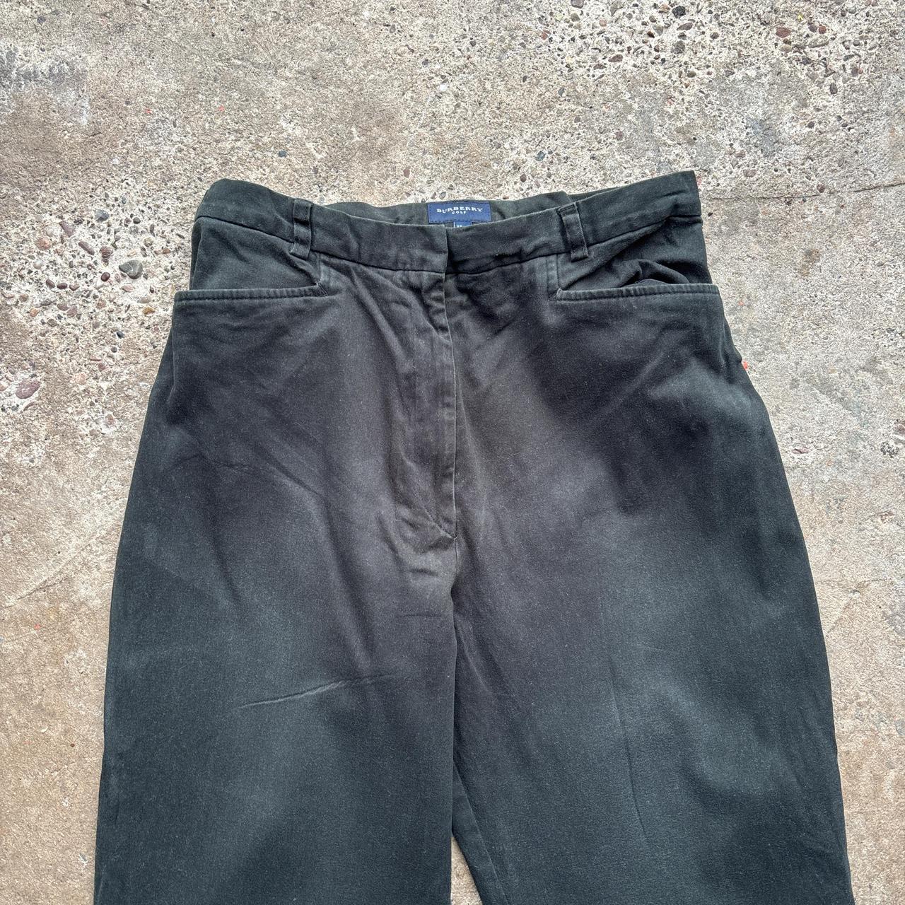 Green Burberry Golf Trouser - Size 10