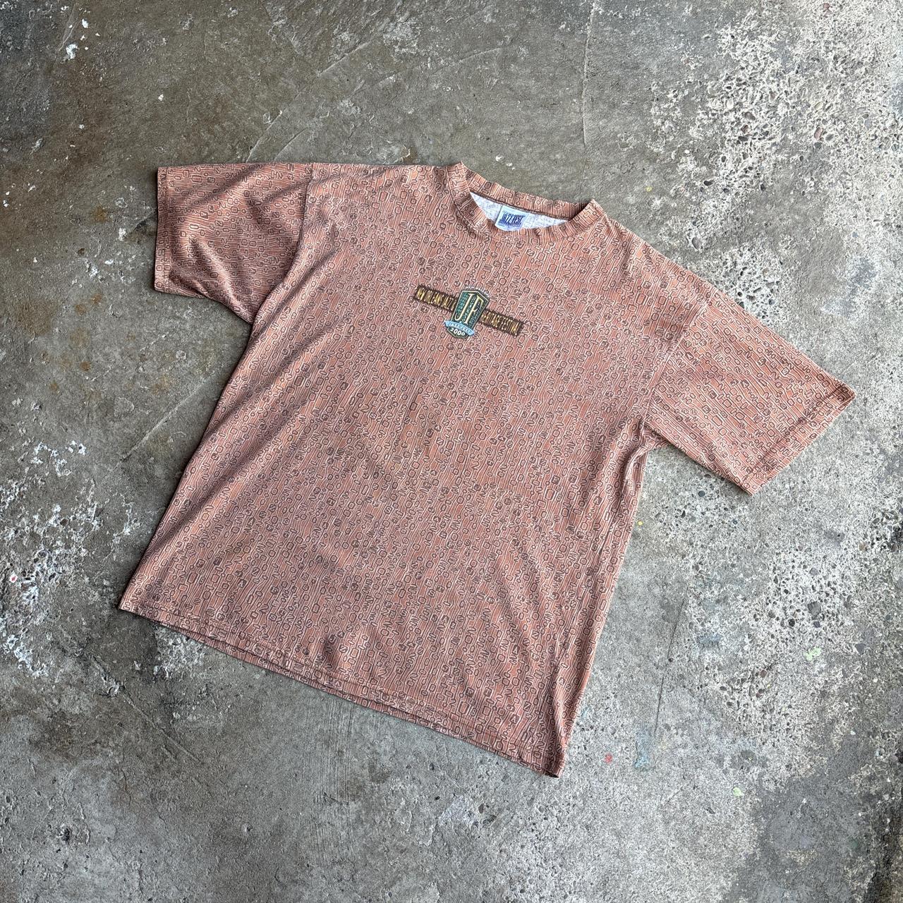 Patterned New Orleans Jazz & Heritage Festival ‘2000’ T-Shirt