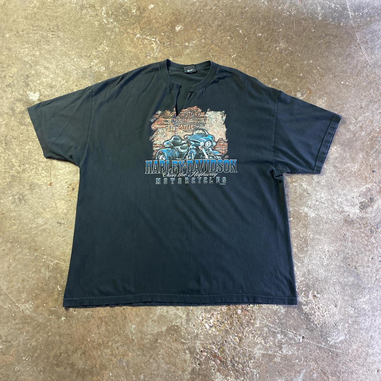 Black Harley Davidson Graphic T-Shirt - 2XL