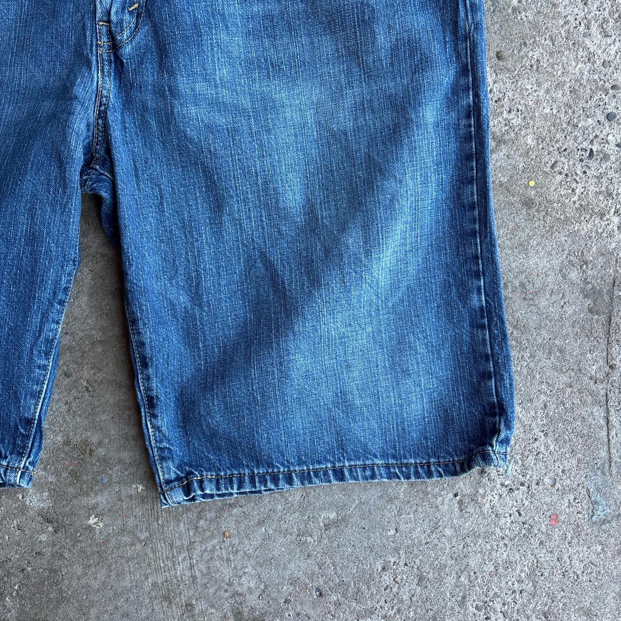 Levi’s 469 Blue Denim Jean Shorts (Jorts)