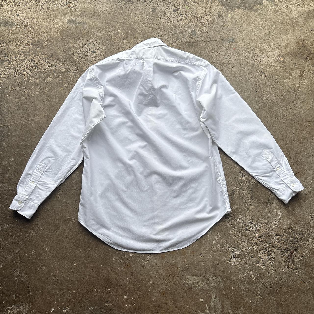 Vintage white Polo Ralph Lauren shirt - XL