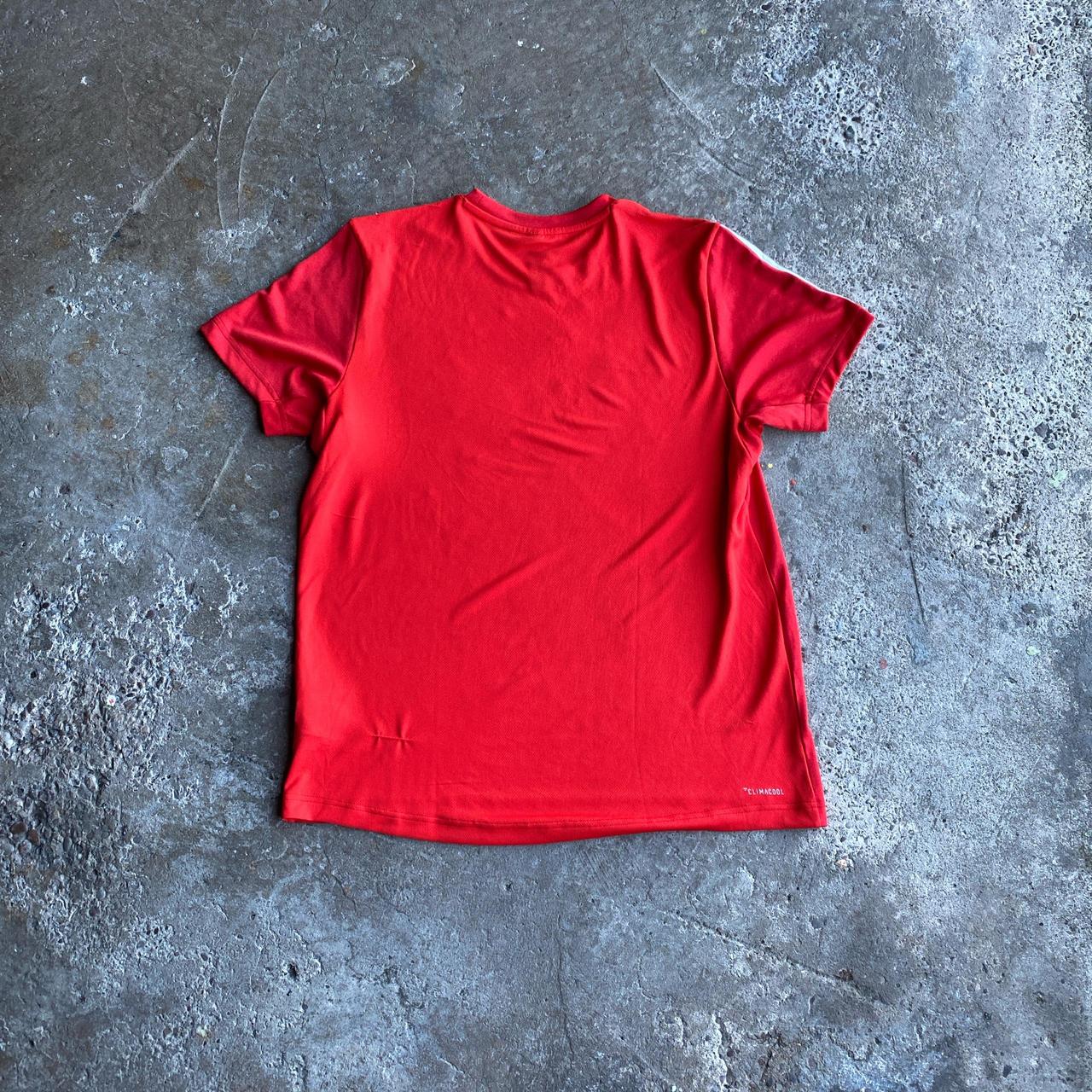 Red Adidas Sportswear T-Shirt - L