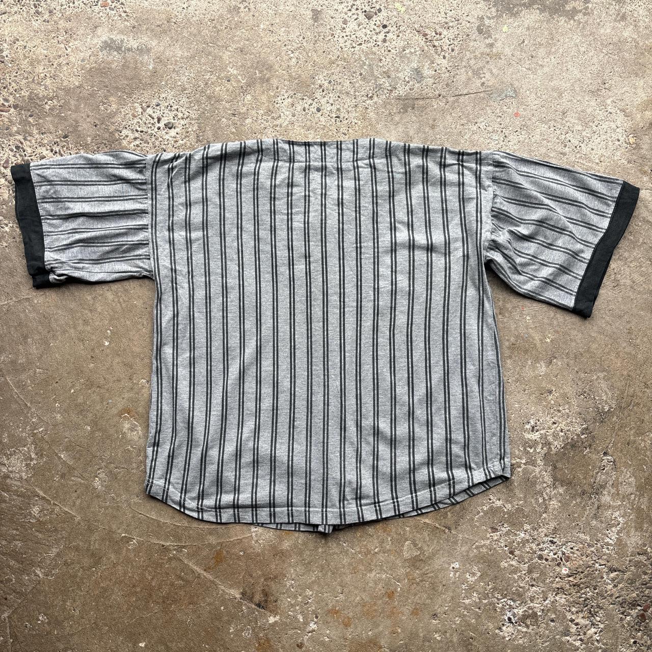 Vintage C&A Grey and black baseball jersey - M