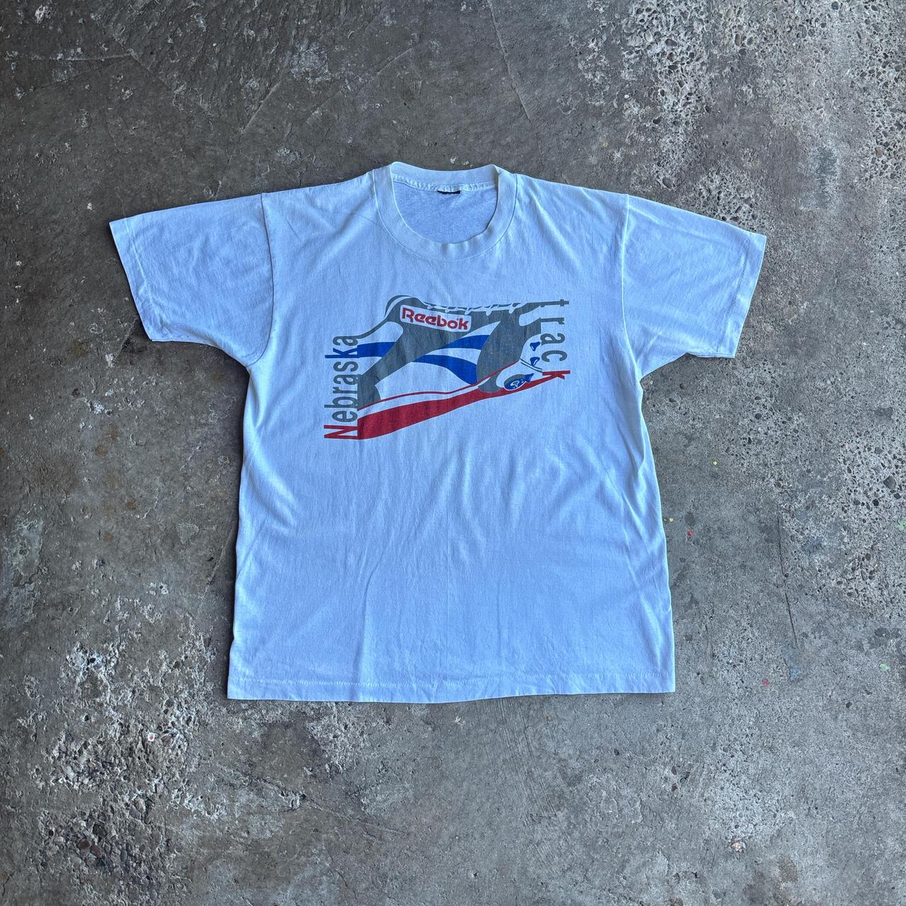 White Vintage Reebok Single Stitch T-Shirt