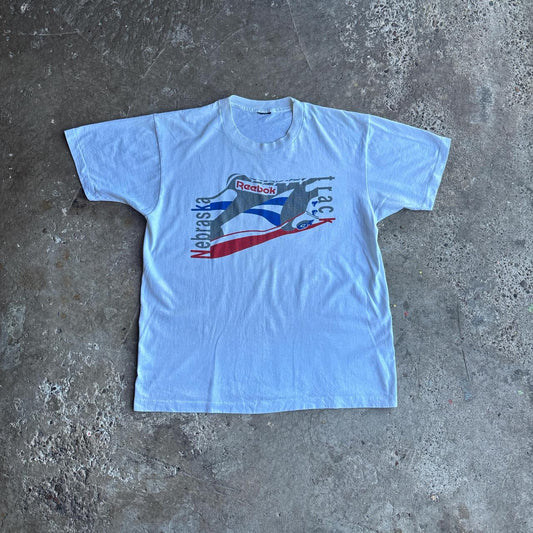 White Vintage Reebok Single Stitch T-Shirt