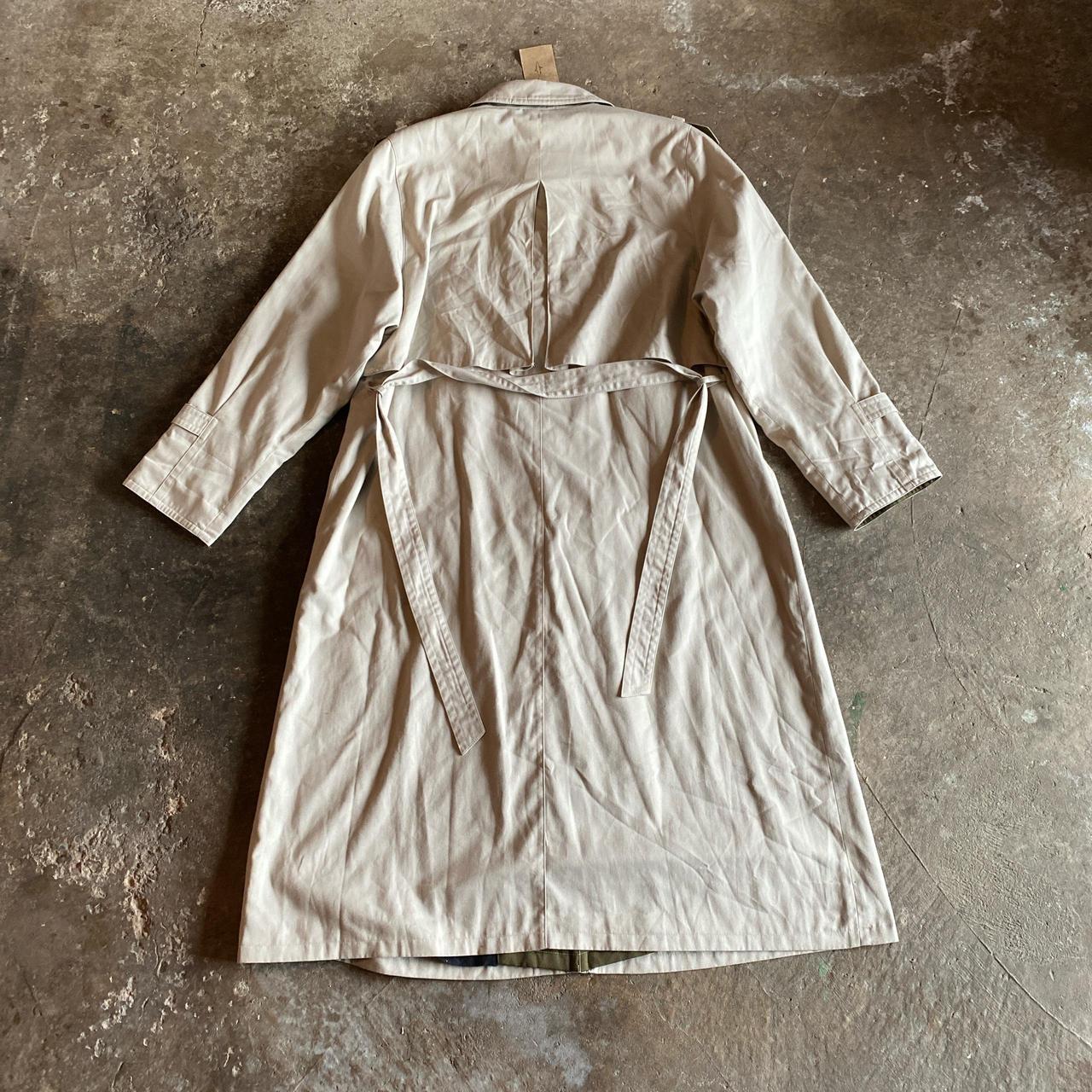 Vintage Cream Berghaus Trench Coat - L