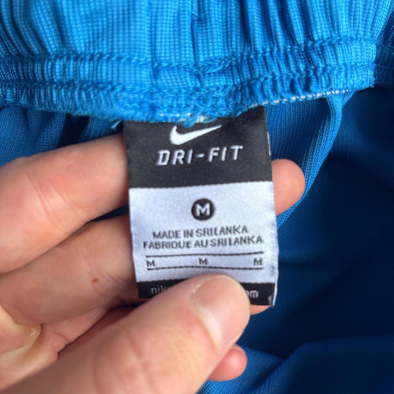 Blue Nike Dri-Fit Sports Shorts - M