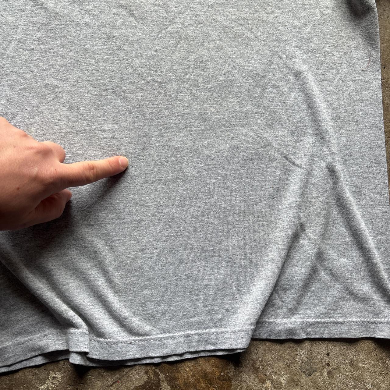 Vintage Grey Adidas Basketball graphic tee - L