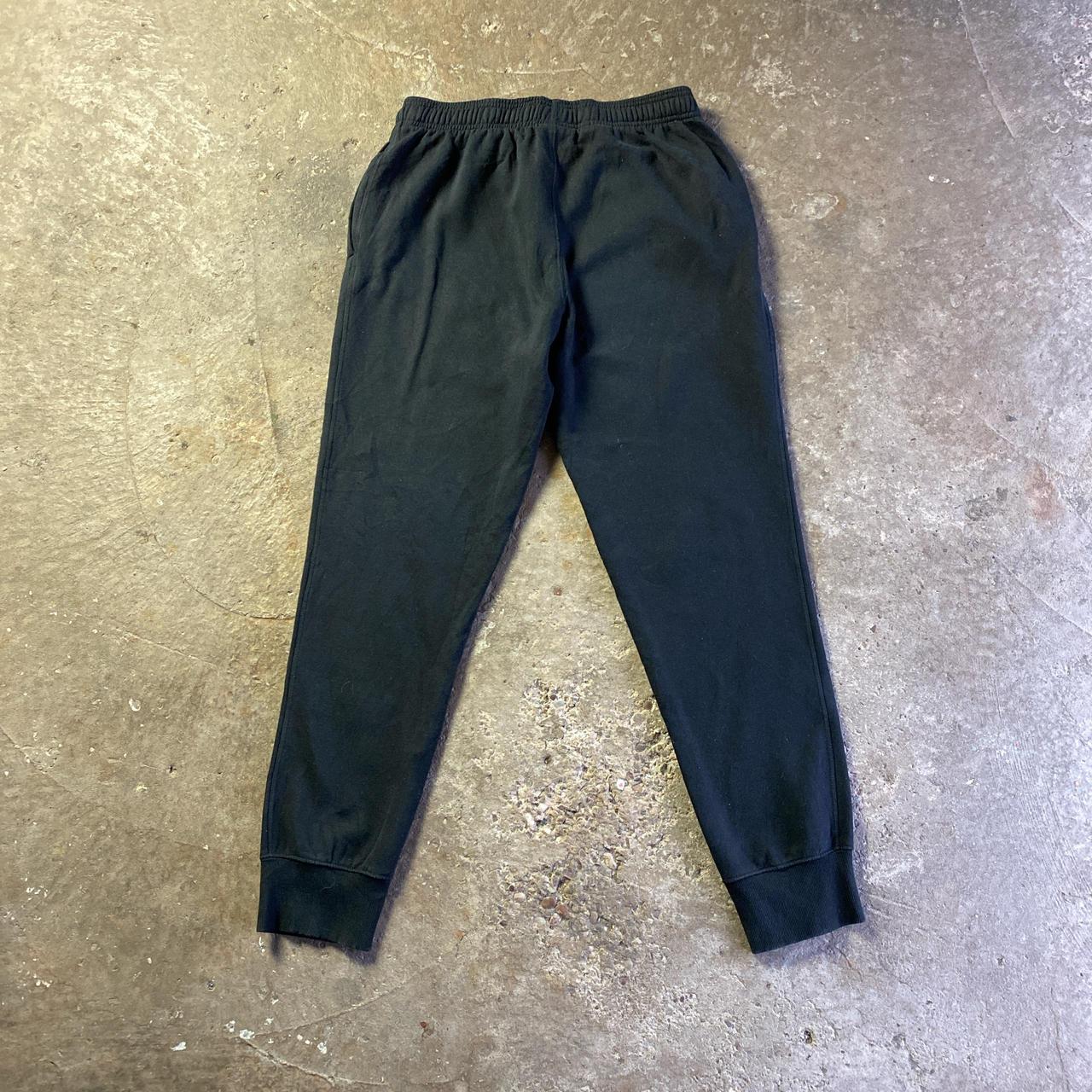 Black Champion Cuffed Sweat Pants - L