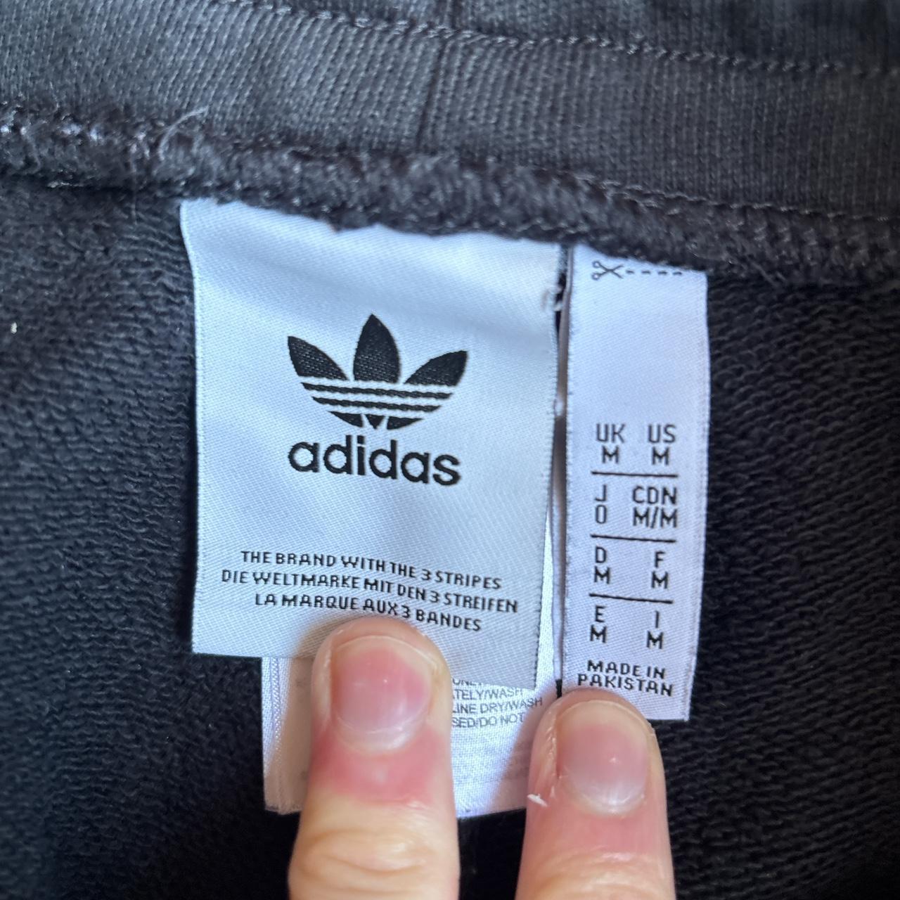 Black Adidas Tracksuit Shorts