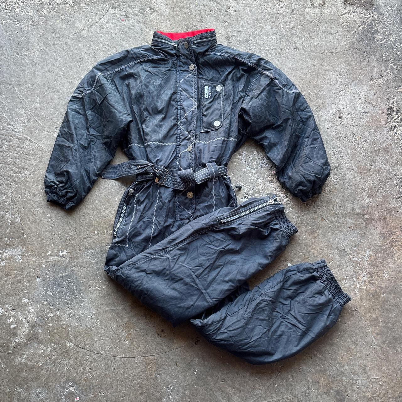 Black and red Luhta Sport ski suit