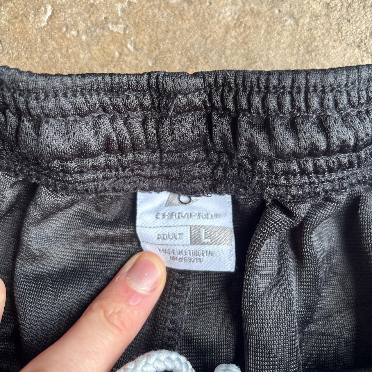 Black Mesh Champro Basketball Shorts