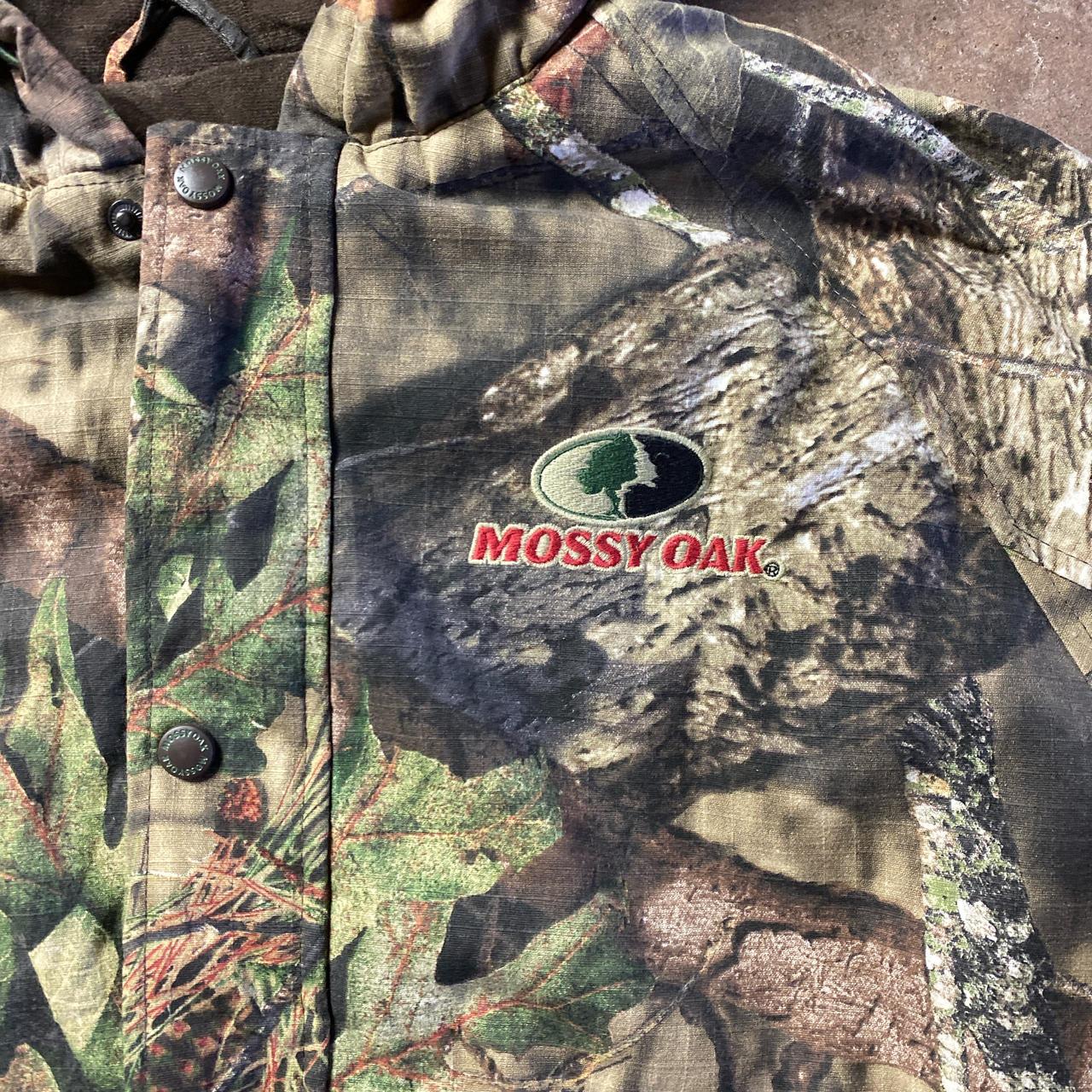 Mossy Oak Woodland Print Hooded Jacket - XL