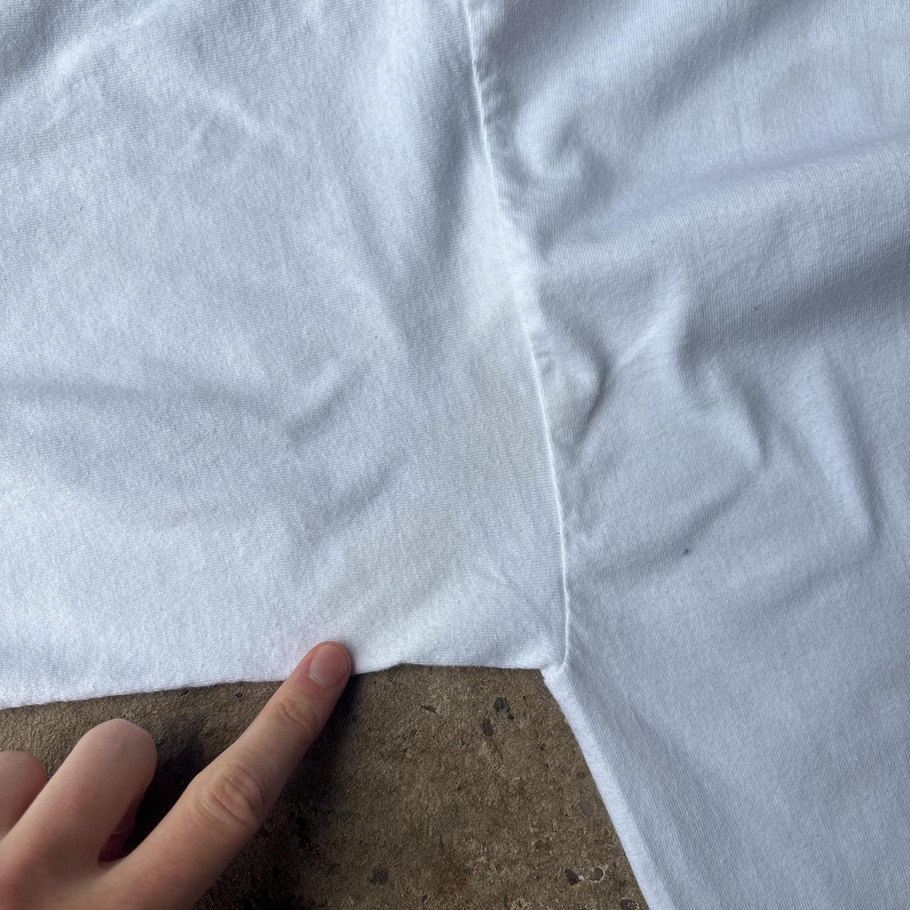 White Boston Marathon Long Sleeve Graphic T-Shirt - XL