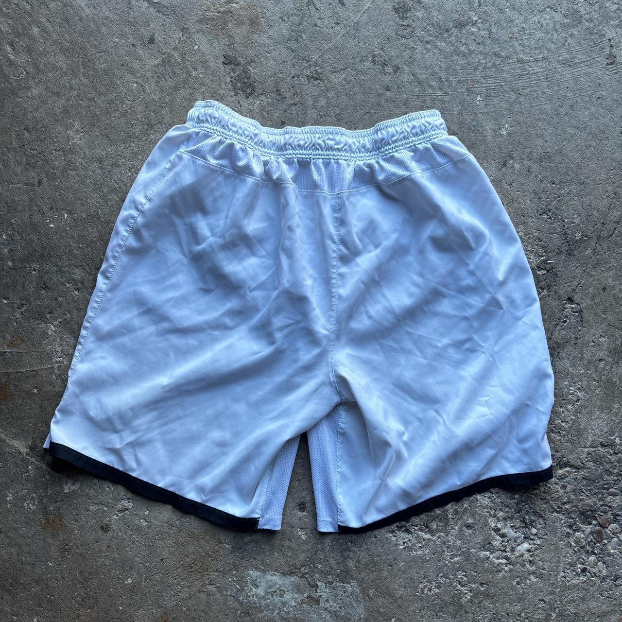 Vintage white Manchester United Nike shorts