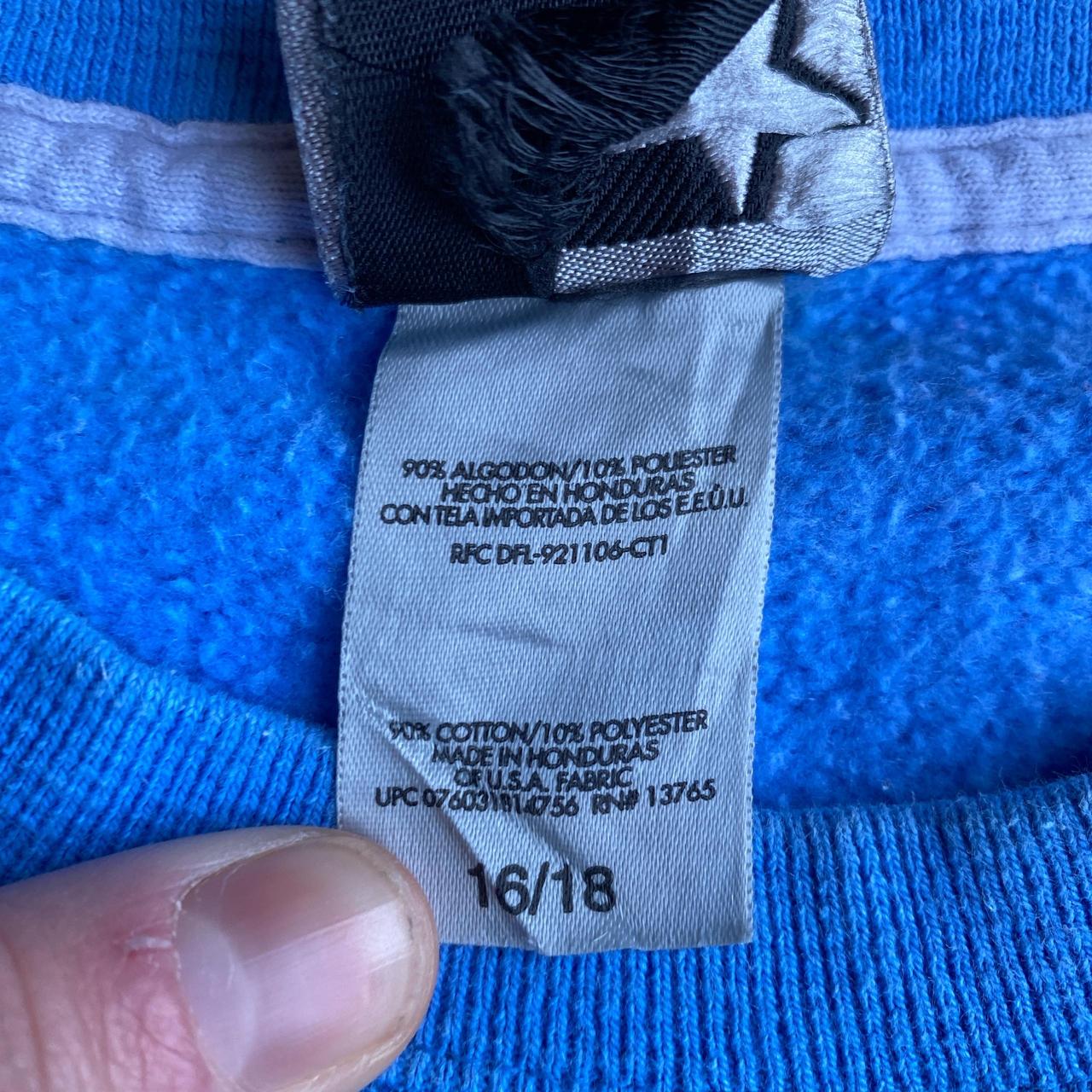 Blue Starter Embroidered Crewneck Sweatshirt - 16/18 (women’s)