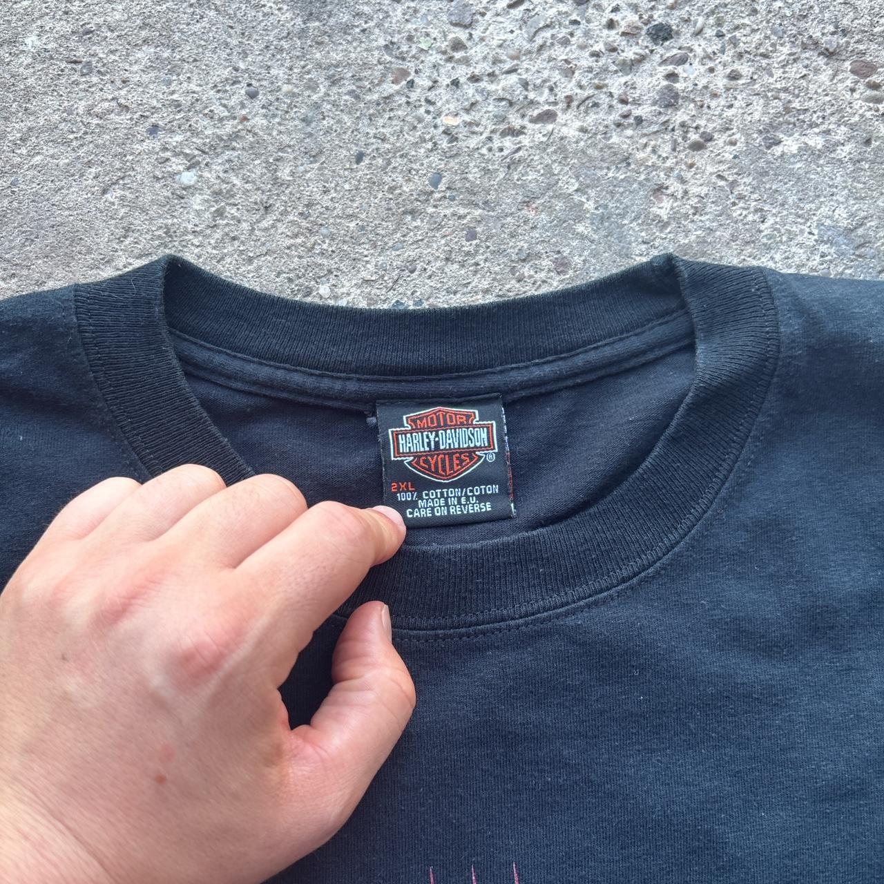 2007 Black Harley Davidson Long Sleeve top