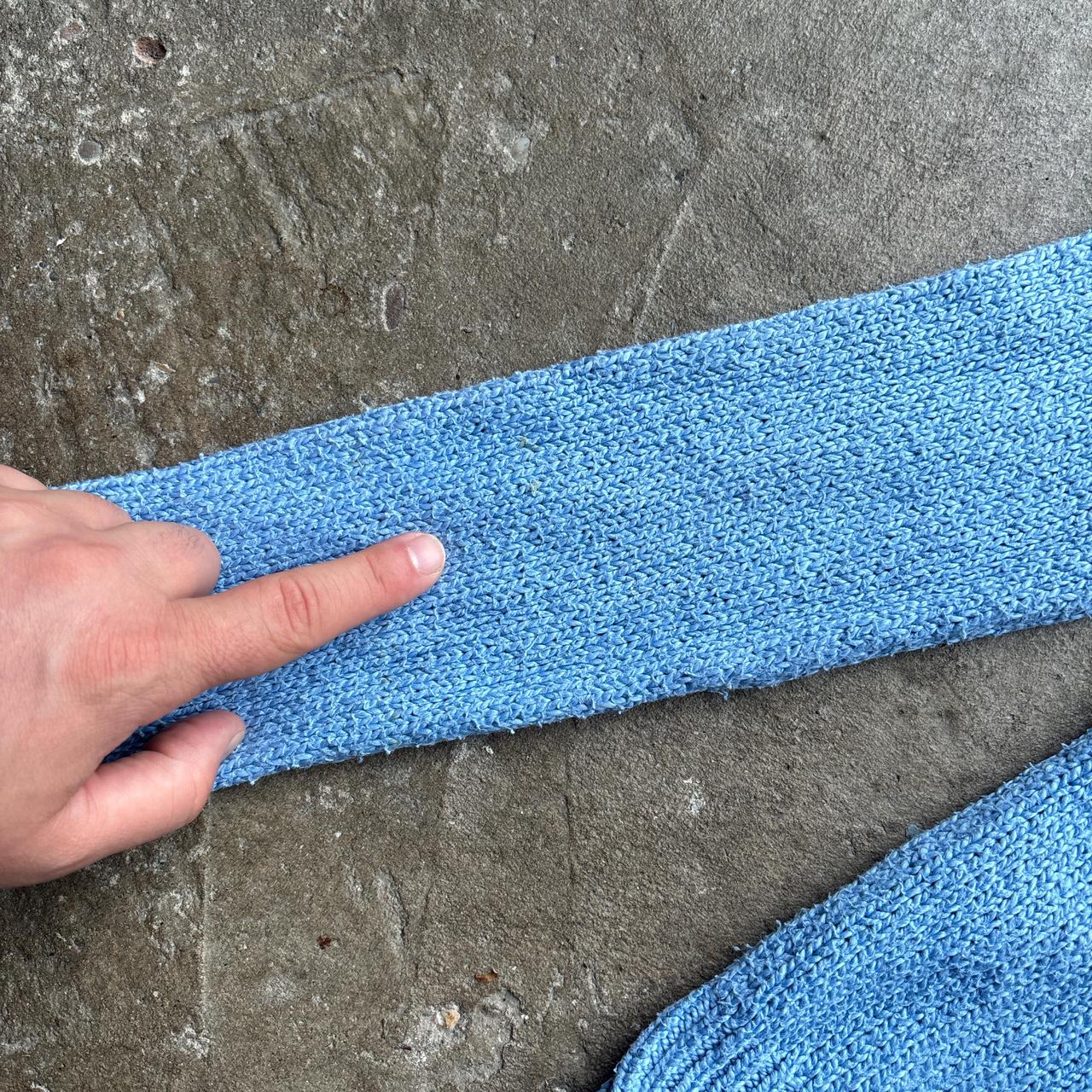 90s Blue Ralph Lauren knitted sweater - s