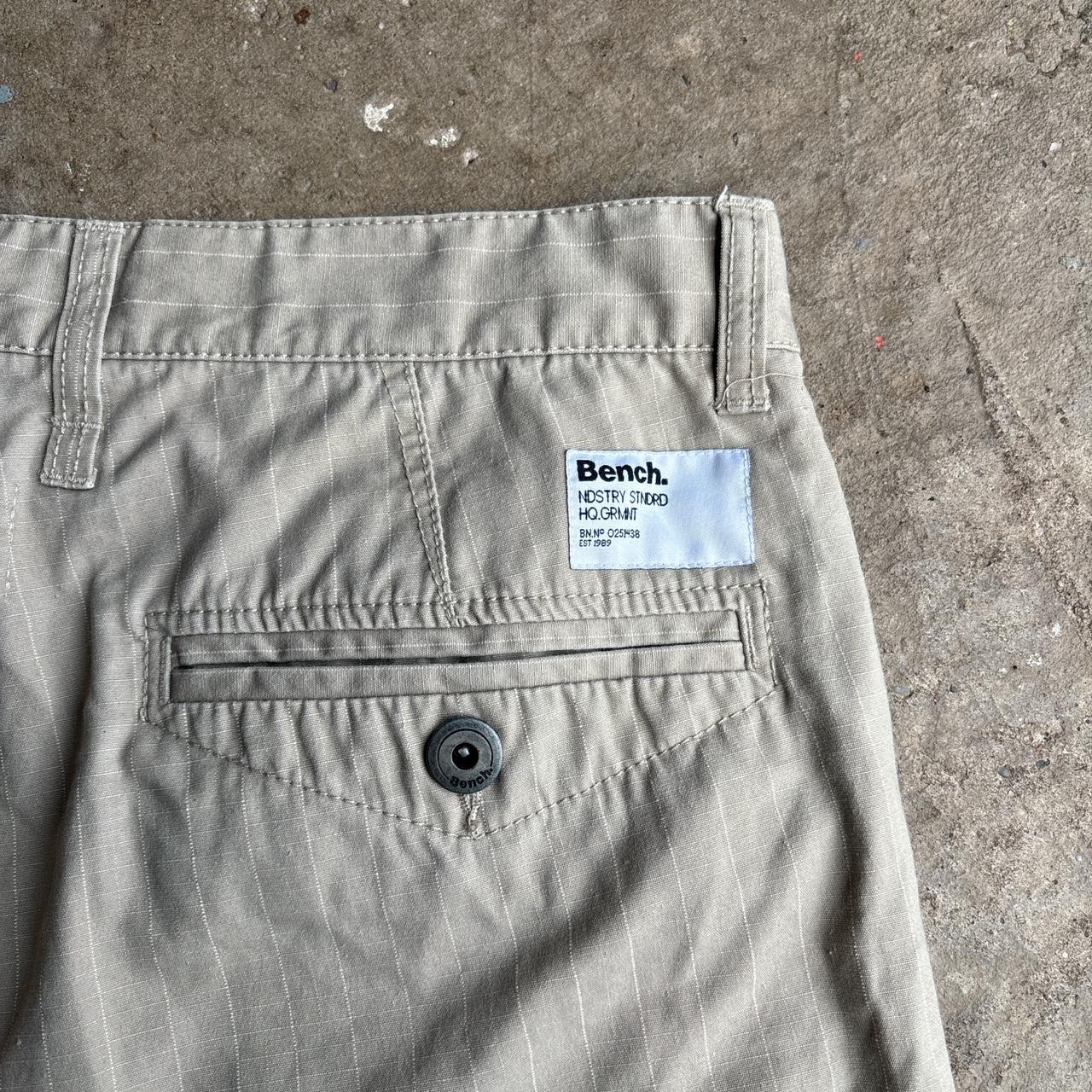 Cream Bench Cotton Chino Shorts