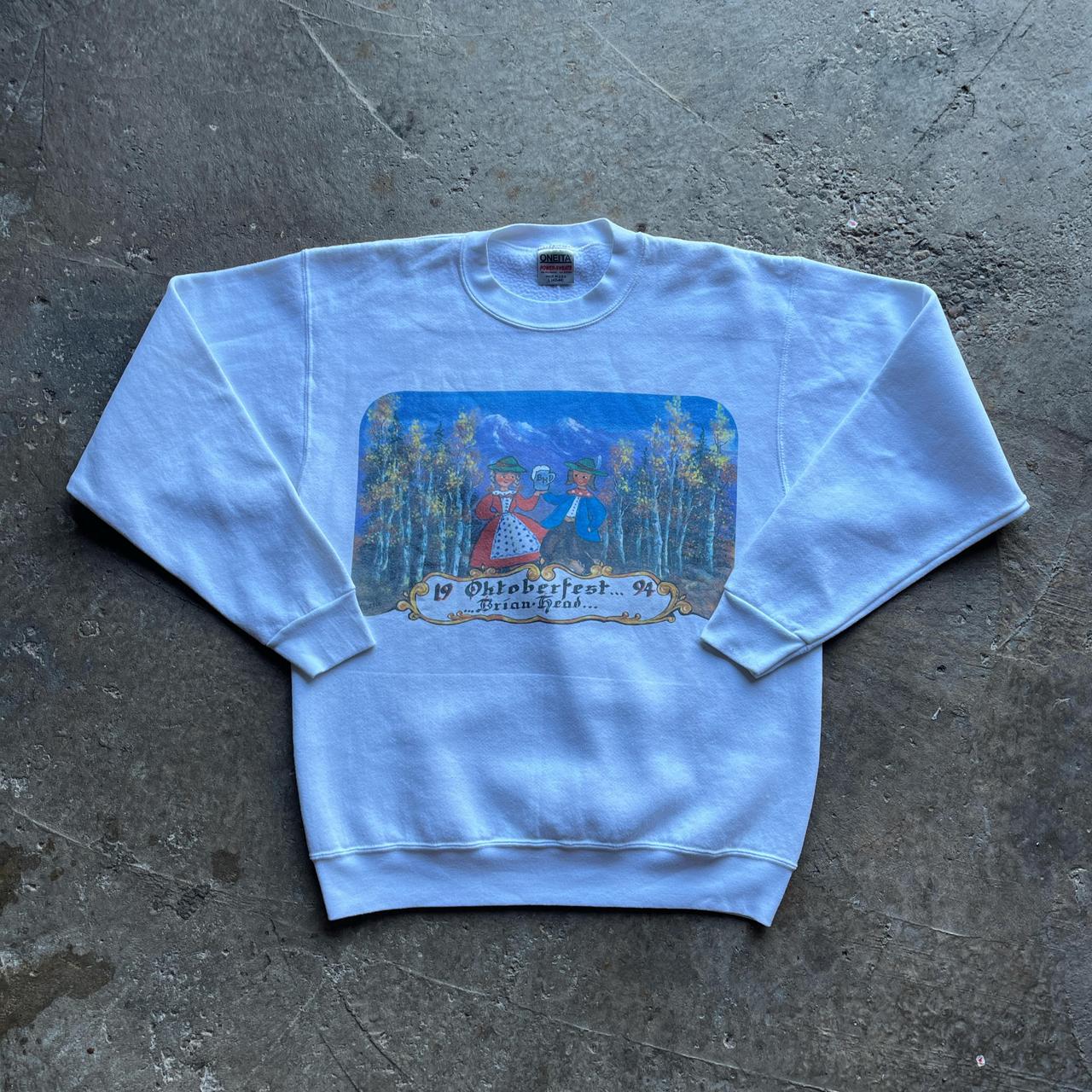 Vintage Oktoberfest ‘94 White Sweatshirt