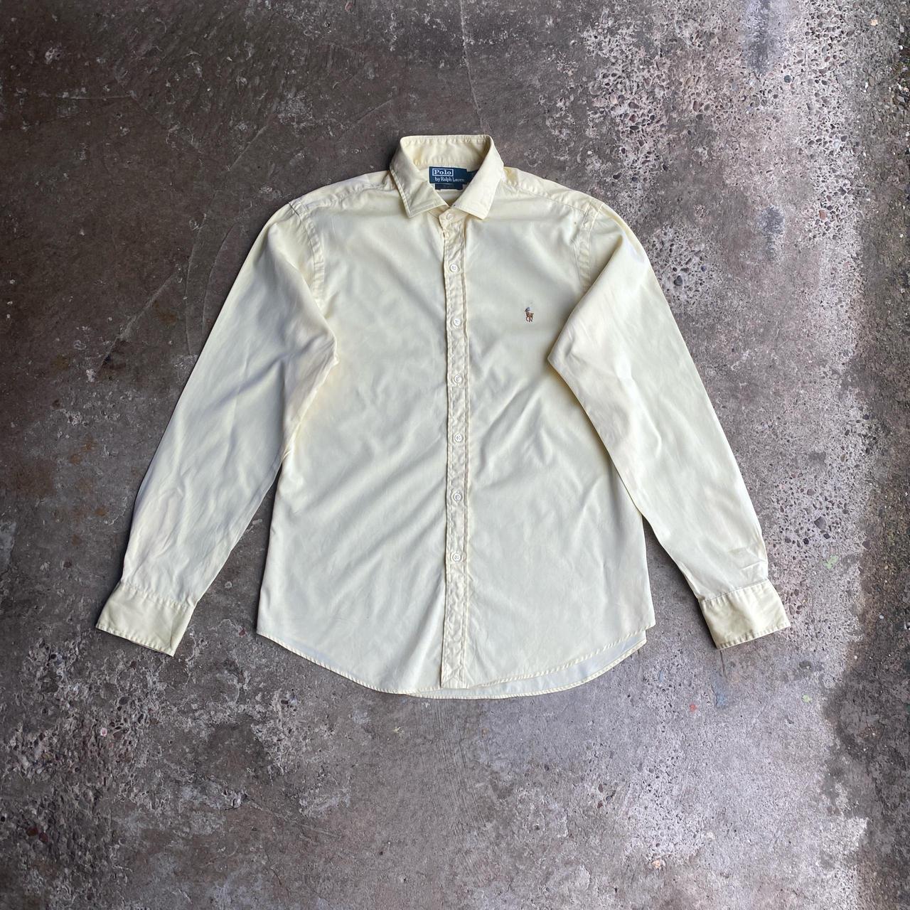 Yellow Ralph Lauren Long Sleeve Shirt - L