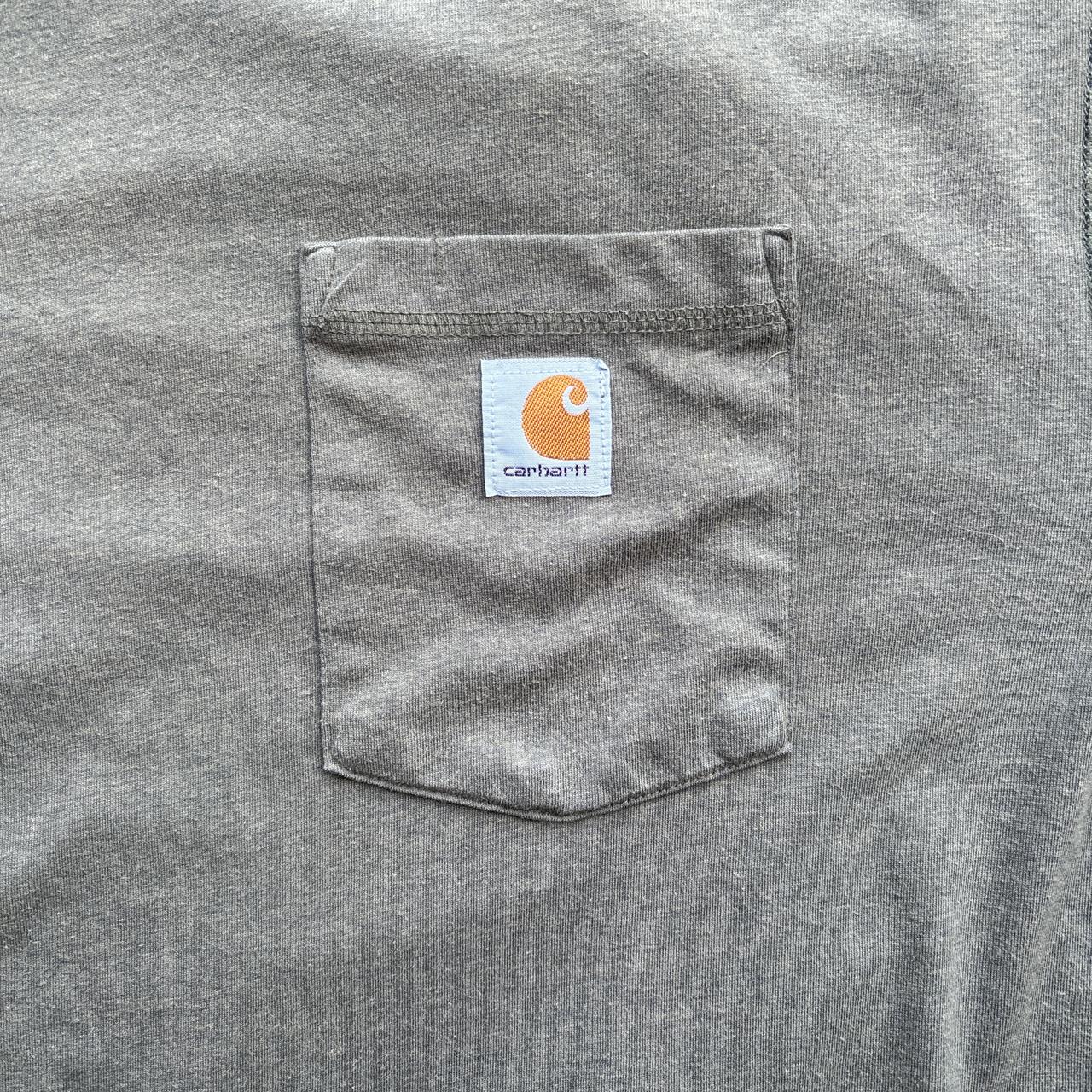 Green Carhartt Pocket Relaxed T-Shirt