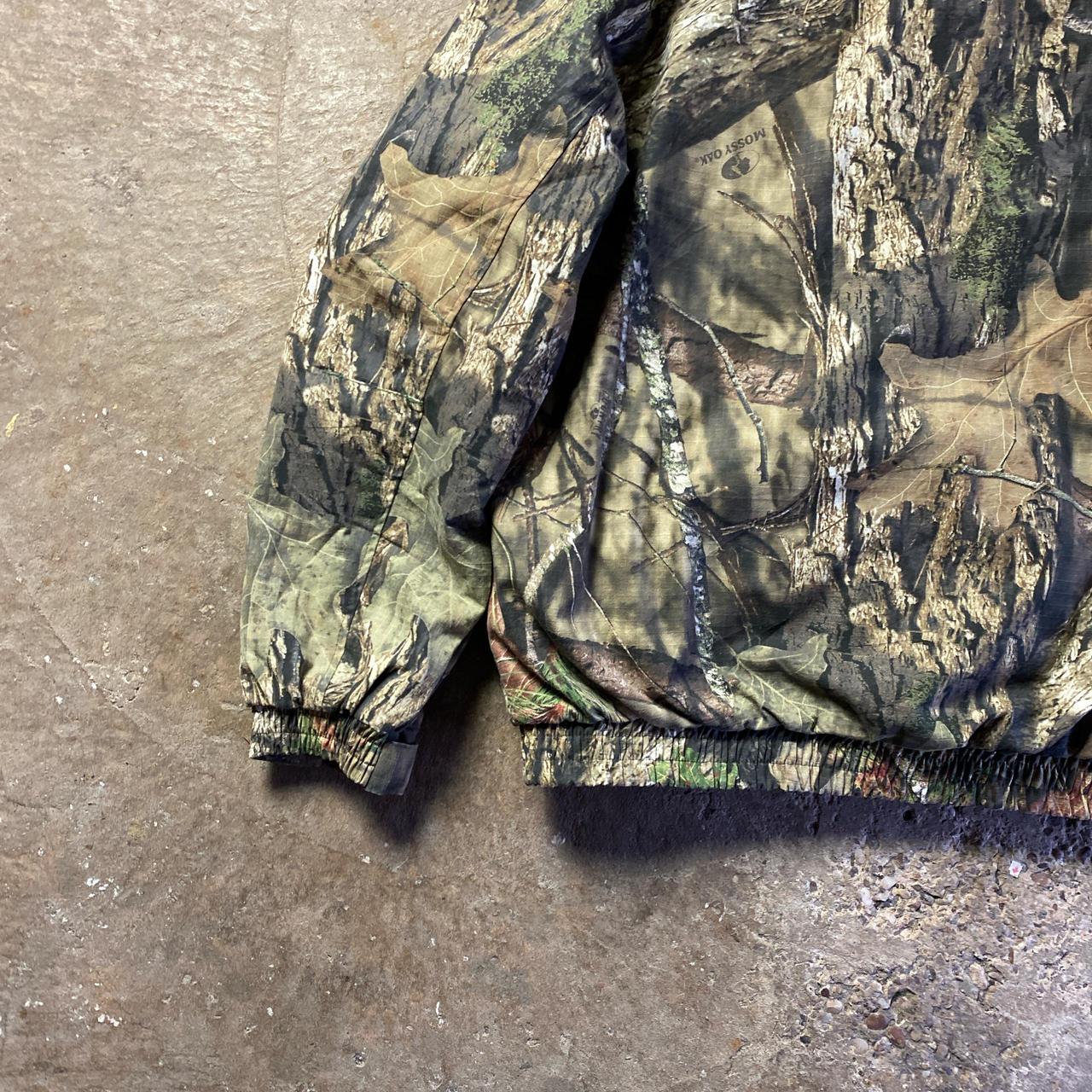 Mossy Oak Woodland Print Hooded Jacket - XL