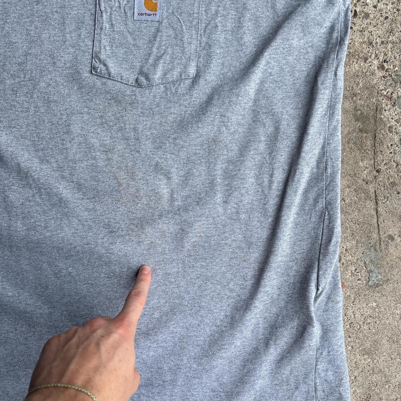 Grey Carhartt Single Pocket Vest Top - XL