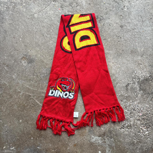 Dinos red and yellow scarf