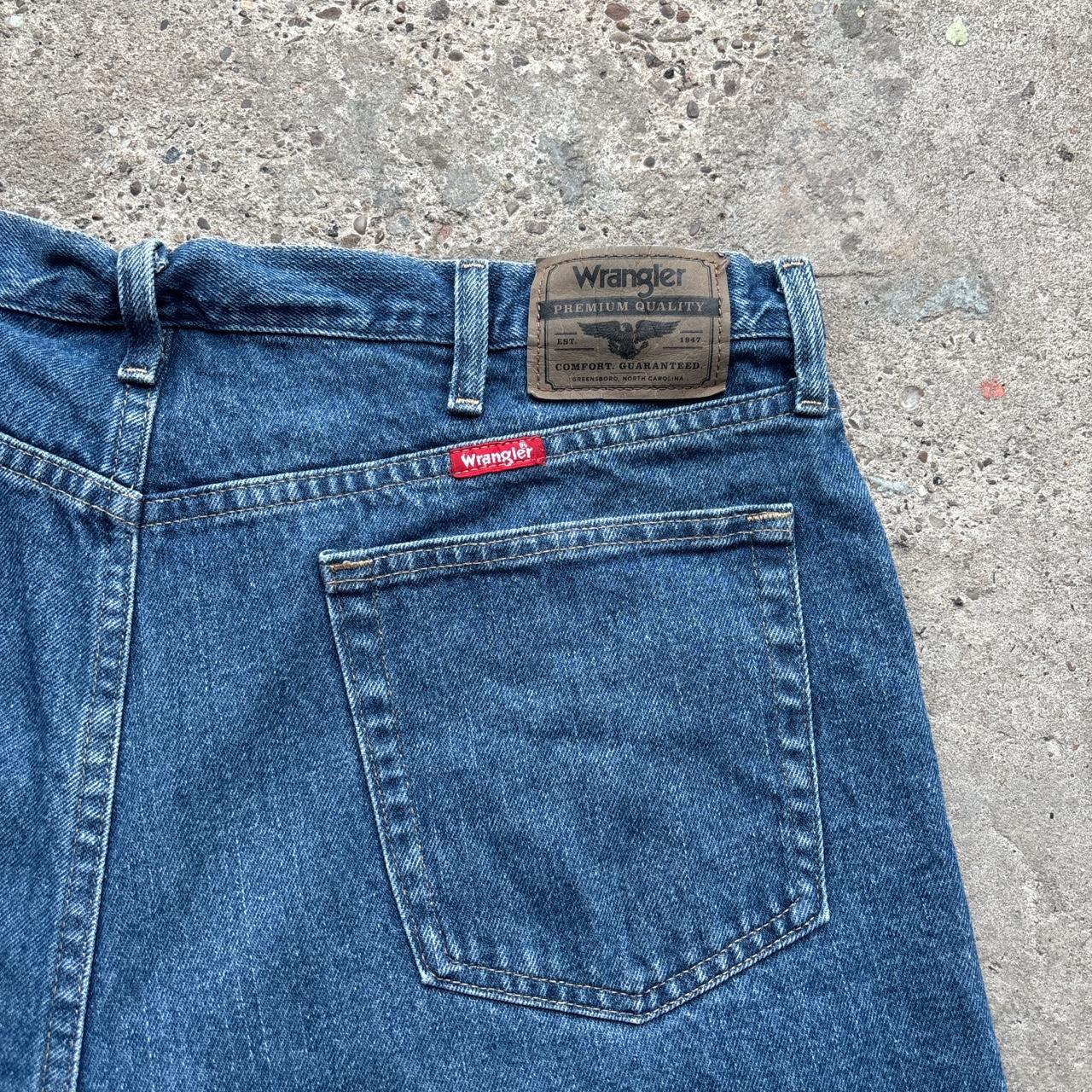 Blue denim Wrangler shorts - W40