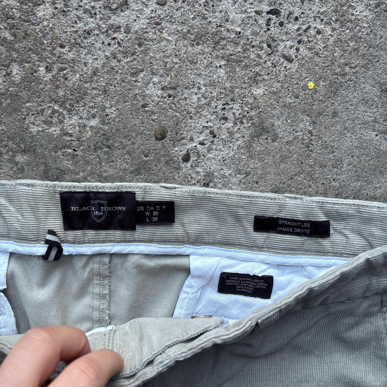 Cream Corduroy trouser - W36