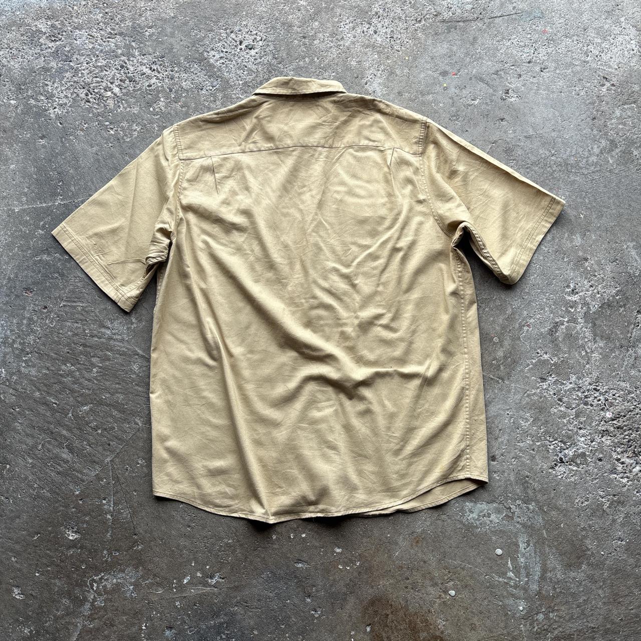 Tan Wrangler short-sleeves shirt - XL