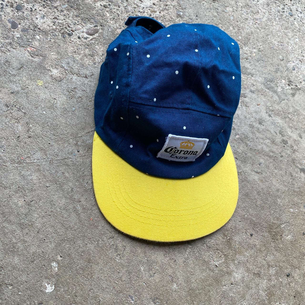 Corona Extra blue and yellow 5 panel cap